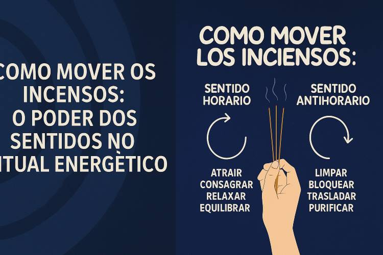 Como Mover os Incensos: O Poder dos Sentidos no Ritual Energético. No universo esotérico, cada gesto carrega um significado.