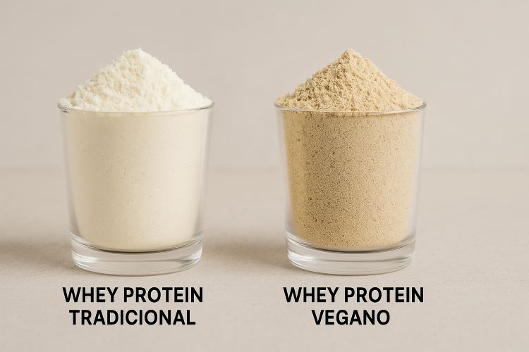 Diferença entre Whey Protein Tradicional e Whey Protein Vegano: Qual a Melhor Opção para Seus Objetivos? Entendenda