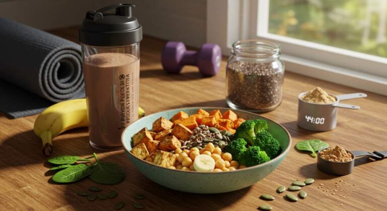 Alimentação Vegana Pós-Treino. Você treina pesado na academia e segue uma dieta vegana? Sabia que a nutrição pós-treino é decisiva