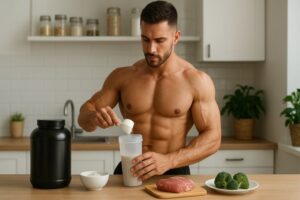 Definição Muscular: como otimizar a queima de gordura com a combinação certa de dieta e suplementos. Veja em nosso site