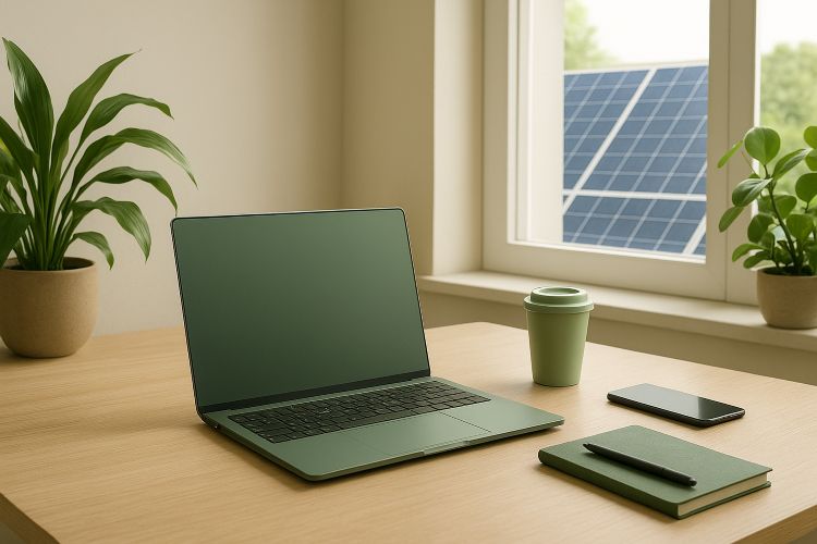 A tecnologia é indispensável para o trabalho digital moderno, mas seu impacto ambiental