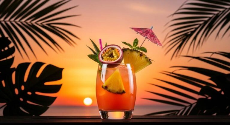 Sunset Tropical Cooler