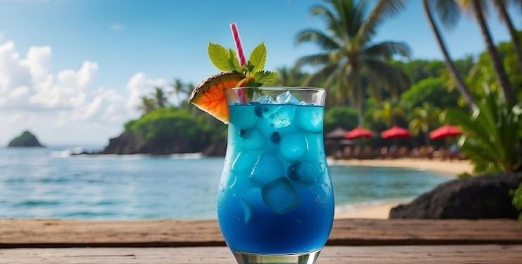 Blue Lagoon Drink