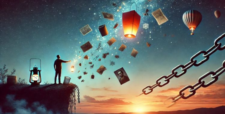 Desapego - O Peso do Que Não Serve Mais. Abrir mão do que não serve mais não é perder, é ganhar espaço para o que realmente importa.