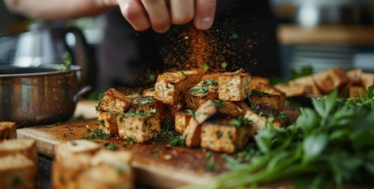 é possível transformar o tofu em um prato delicioso e cheio de sabor.