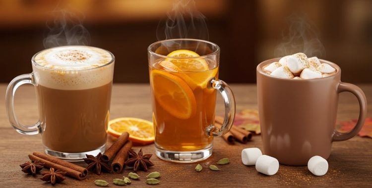 Drinks para o Outono: 3 Receitas Aconchegantes com Especiarias para Aquecer o Seu Paladar!