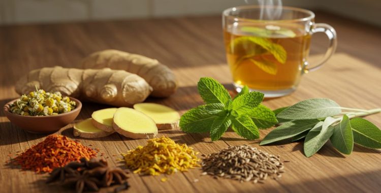 Especiarias e Ervas que podem transformar a forma como seu corpo processa os alimentos, trazendo alívio e bem-estar