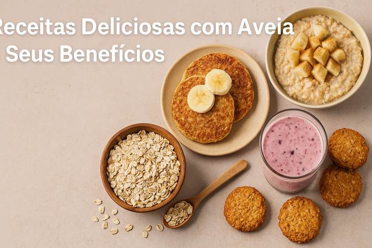 Receitas Deliciosas com Aveia e Seus Benefícios para a saúde e aprenda receitas fáceis e saborosas para aproveitá-la no dia a dia.