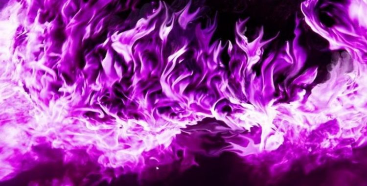 chama violeta