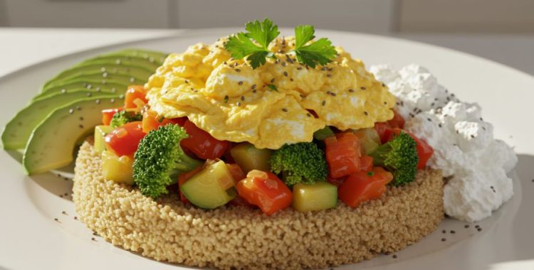 Cuscuz Fit Power: Rica em fibras, proteínas e com gorduras do bem, ela te dará a energia que você precisa para encarar o dia!